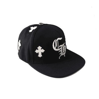 Gorra Chrome Hearts Cross Patch Negro