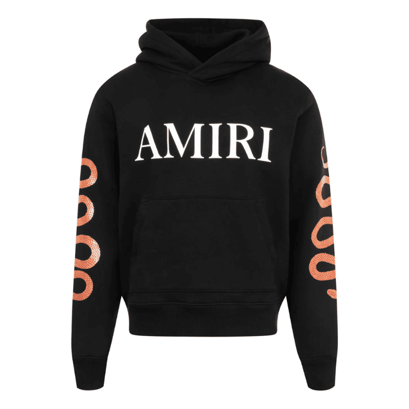 Moletom Amiri Snake Logo Negro