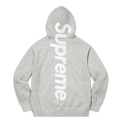 Moletom Supreme Satin Appliqué Gris