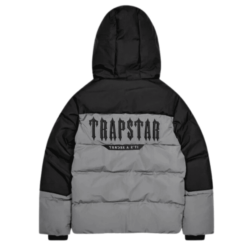 Chamarra Trapstar Decoded Puffer Black/Grey