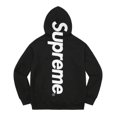 Moletom Supreme Satin Appliqué Negro