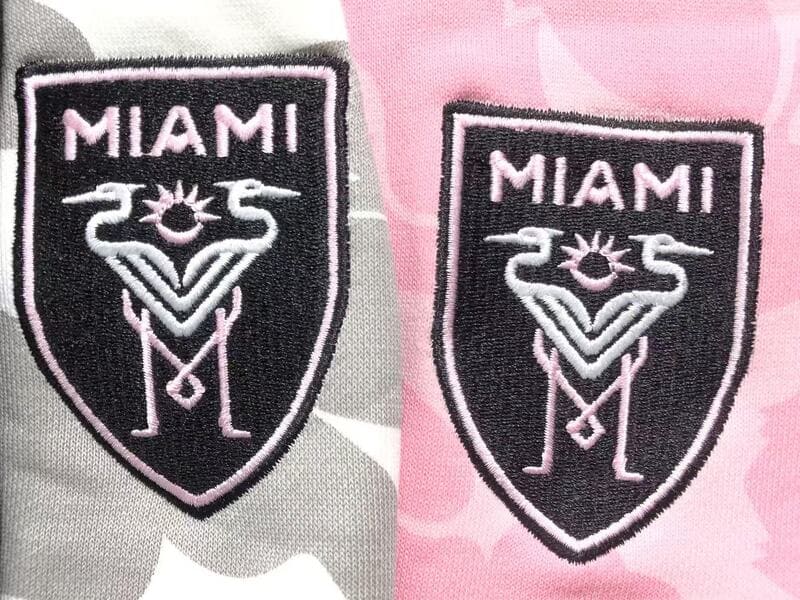 Moletom Bape x Inter Miami Camo Gris