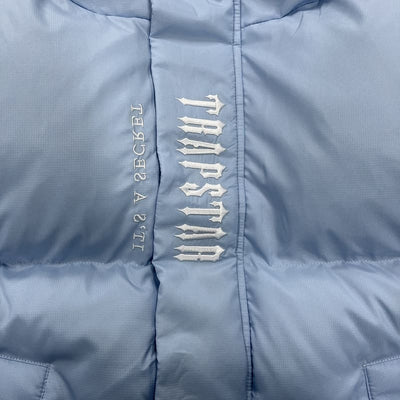 Chamarra Puffer Trapstar Decoded 2.0 Ice Blue