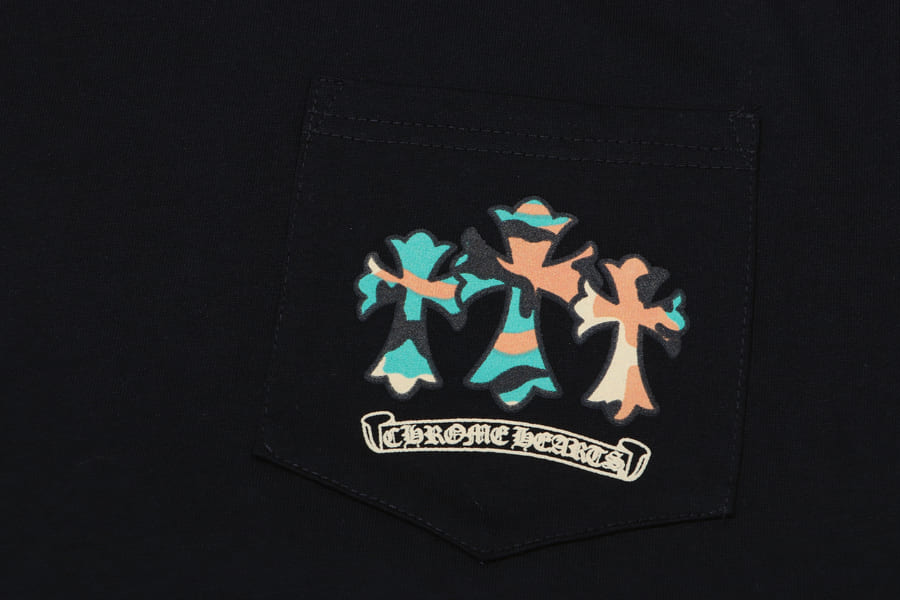 Playera Chrome Hearts Cemetery Cross Logo