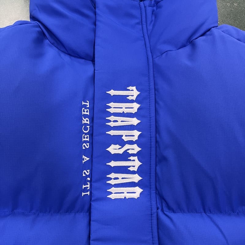Chamarra Puffer Trapstar Decoded 2.0 Dazzling Blue