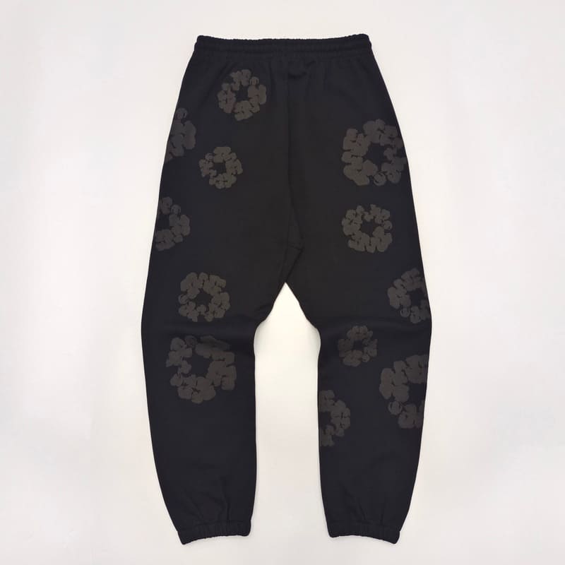 Pantalón Denim Tears Cotton Wreath Black Monochrome