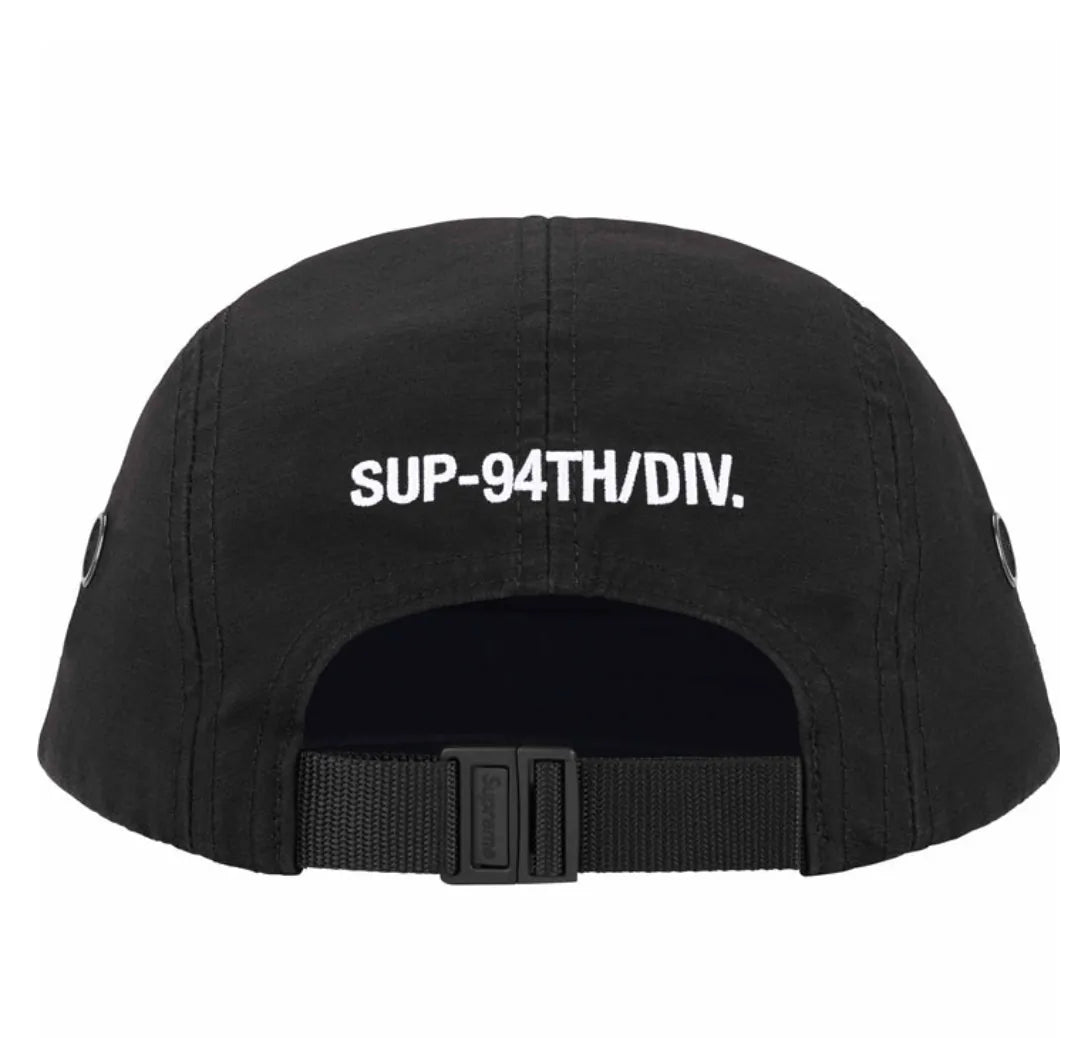 Gorra Supreme Military Camp Black Sup-94th/div