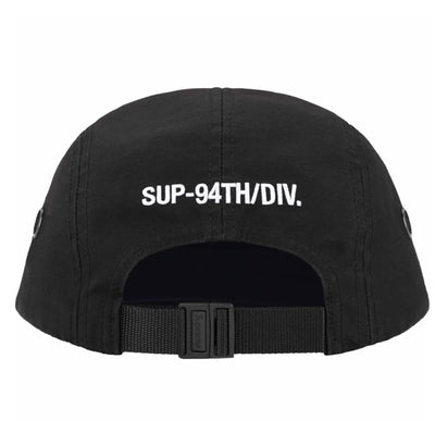 Gorra Supreme Military Camp Black Sup-94th/div