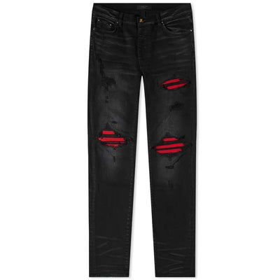 Pantalón Amiri Ultra Suede MX1 'Aged Black'