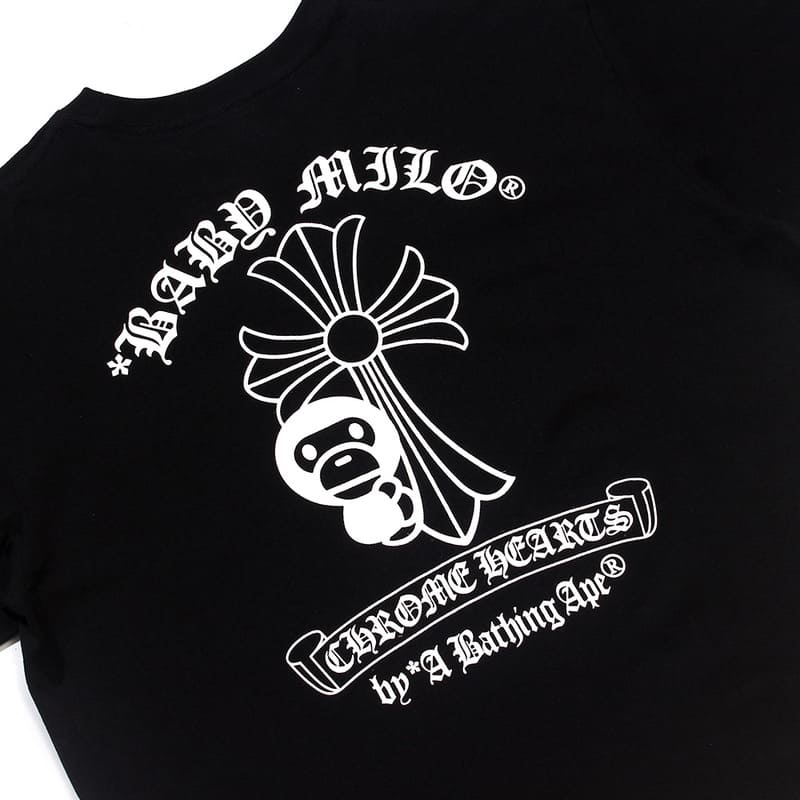 Playera BAPE x Chrome Hearts Baby Milo