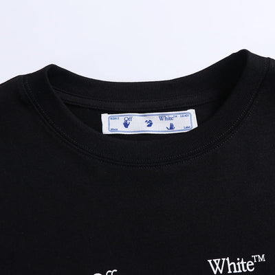 Playera Off-White Peace Worldwide Black