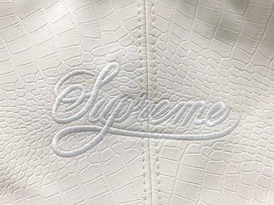 Chamarra Supreme x Nike Varsity Blanca