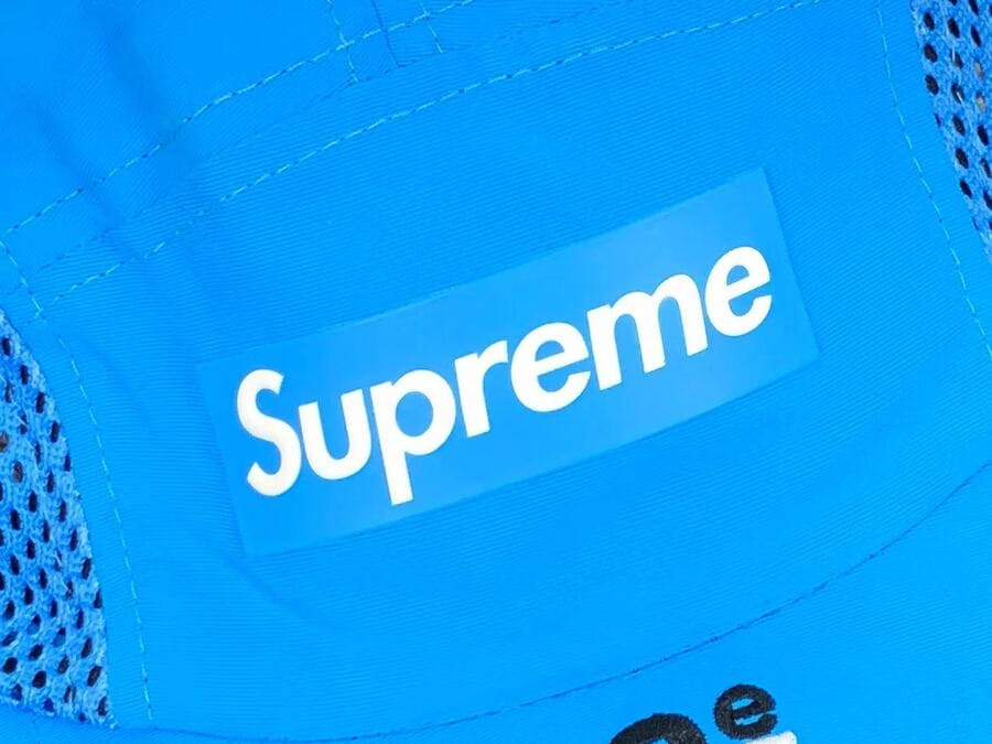 Gorra Supreme Mesh Side Panel Camp Azul