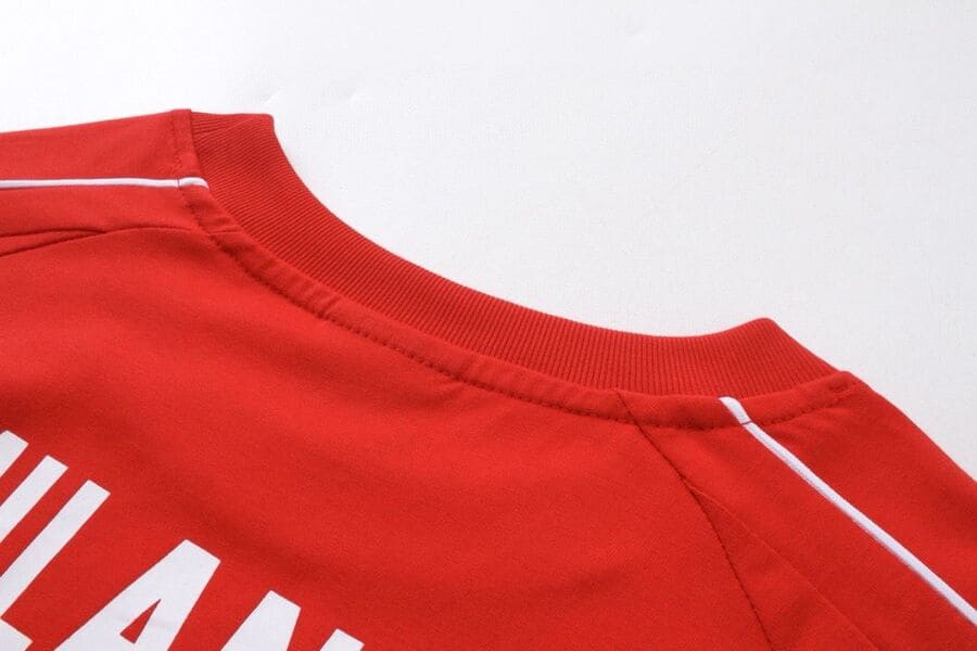Playera Balenciaga Milaño #10 Soccer Jersey Oversized Red