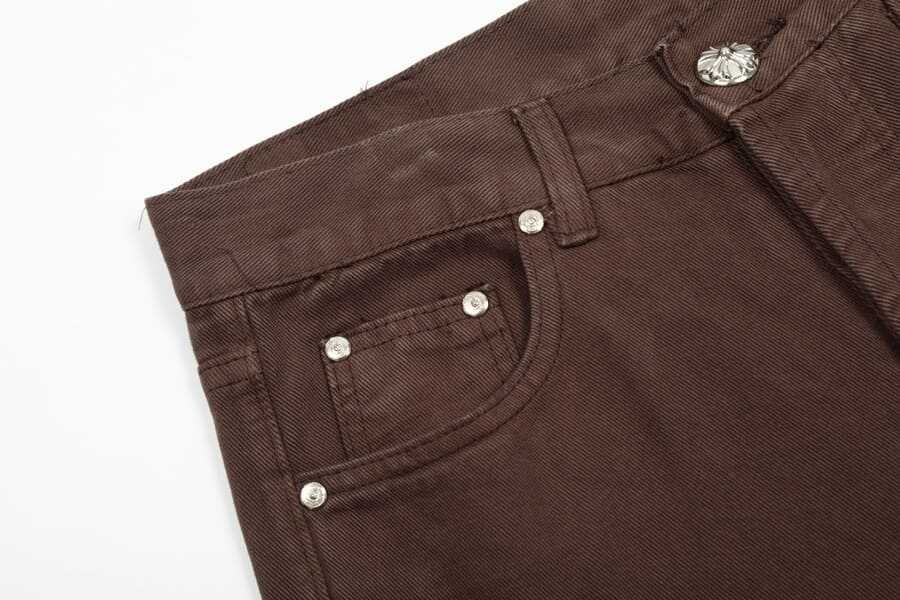 Pantalón Jeans Chrome Hearts Patches Cross Bown