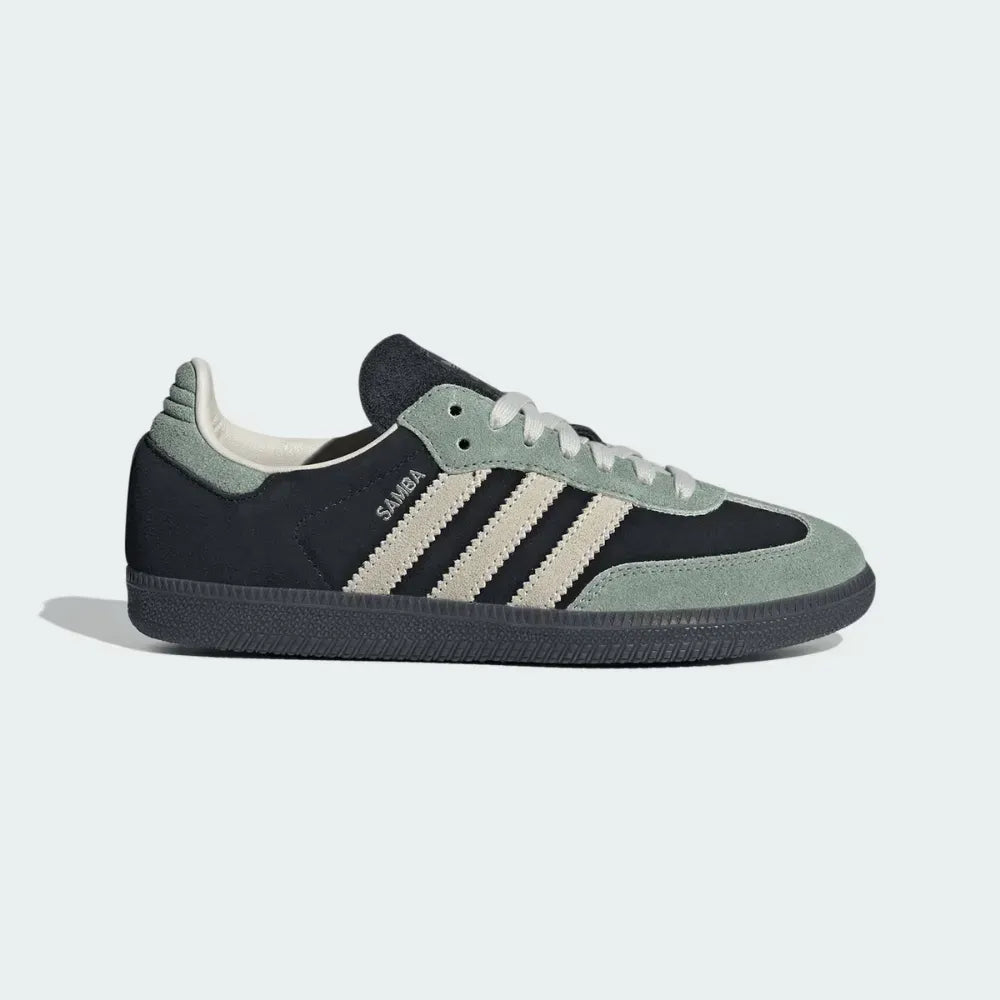 SAMBA OG Core Black Alumina Silver Green–Cómodo