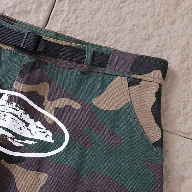 Pantalón Corteiz Cargo Camuflada