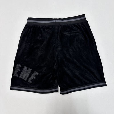 Shorts Supreme Ultrasuede Negro