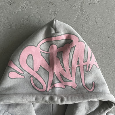 Conjunto Synaworld Logo Gris