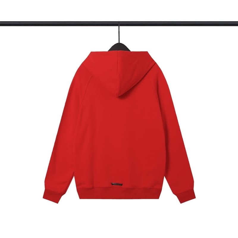 Moletom Chrome Hearts 3 Cross Rojo