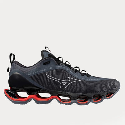 Tenis Wave Prophecy 13 Gris y Rojo