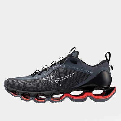 Tenis Wave Prophecy 13 Gris y Rojo