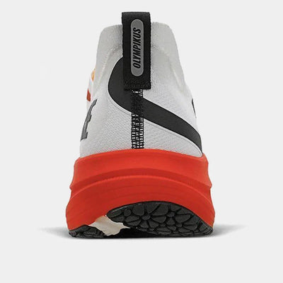 Tenis Corre 4 Blanco Naranja