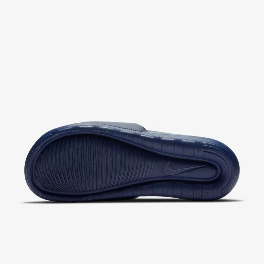 Chancla Victori - Slide - Azul Marino y Blanco