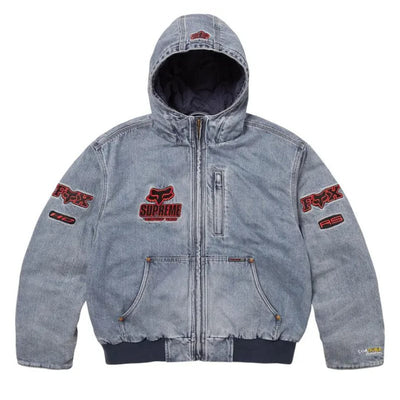 Chamarra Supreme x Fox Racing Hooded Work Denim