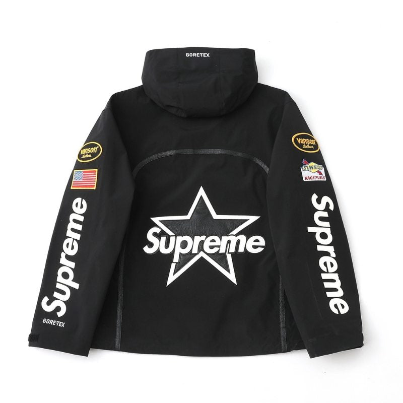 Chamarra Supreme x Vanson GORE-TEX Shell Black