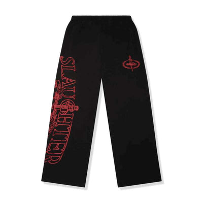 Pantalón Corteiz x 21 Savage Slaughter Gang Preta