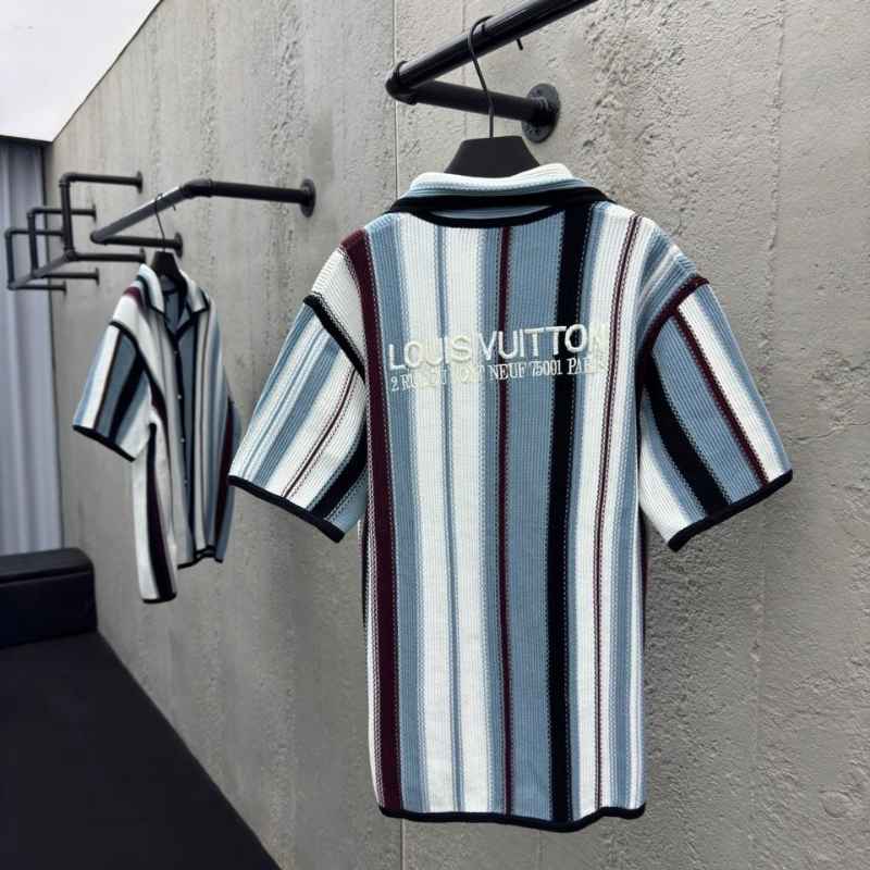 Conjunto Louis Vuitton Crochê Blanco/Azul