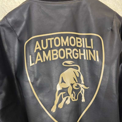 Chamarra Balenciaga x Automobili Lamborghini Preta