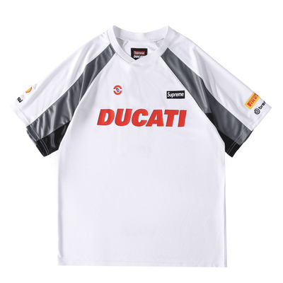 Playera Supreme x Ducati Soccer Jersey Blanca