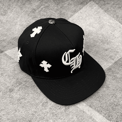 Gorra Chrome Hearts Cross Patch Negro