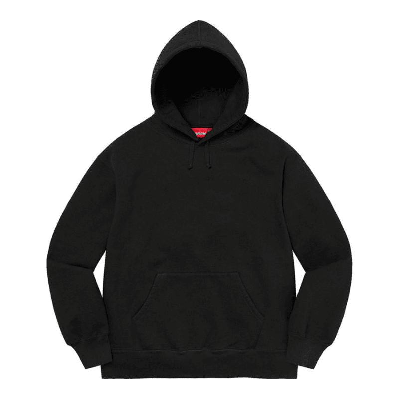 Moletom Supreme Satin Appliqué Negro
