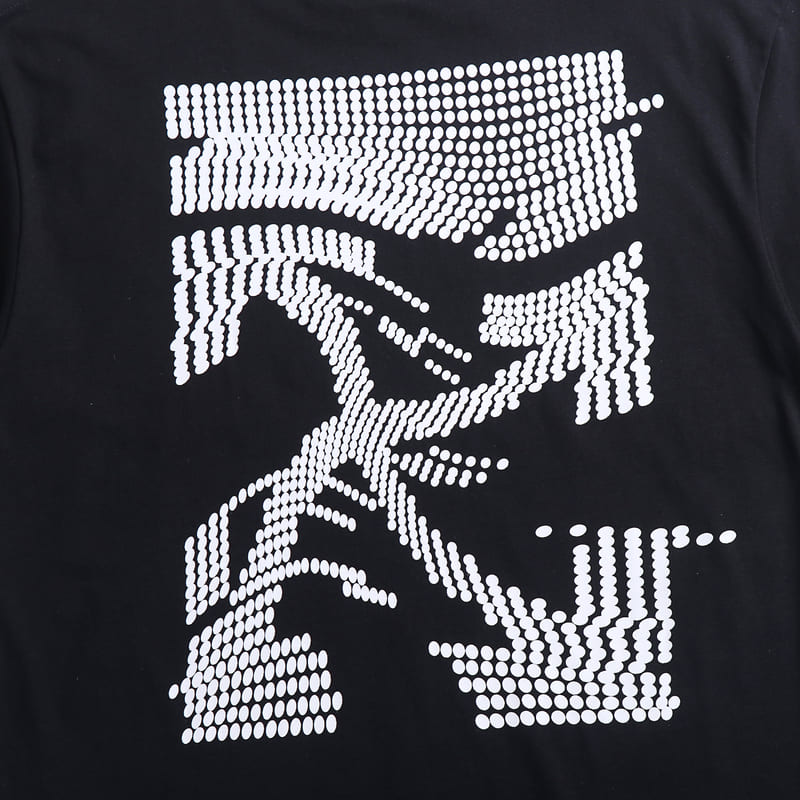 Playera Off-White Graphic Tee Black
