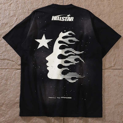 Playera Hellstar Studios Shine Black