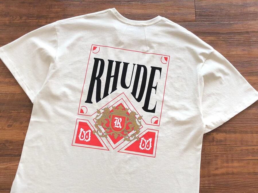 Playera Rhude Card 'Vintage White'