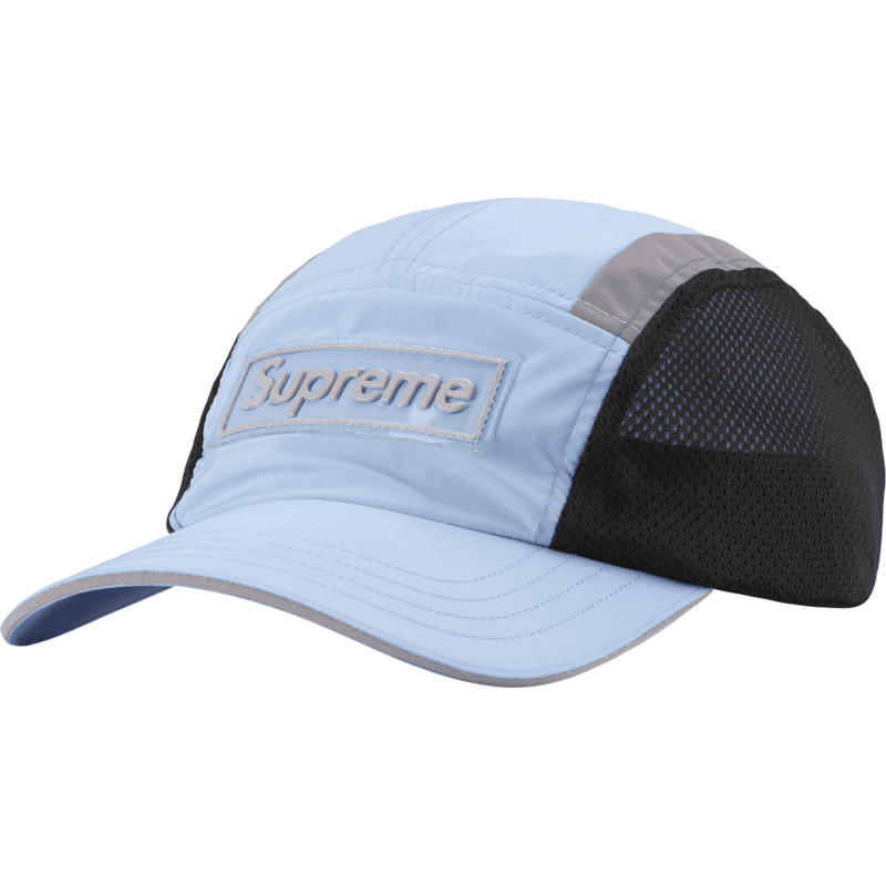 Gorra Supreme Side Mesh Camp Cap Light Blue (Reflective)