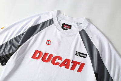 Playera Supreme x Ducati Soccer Jersey Blanca