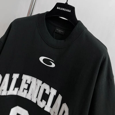 Playera Balenciaga Basketball Series Negro