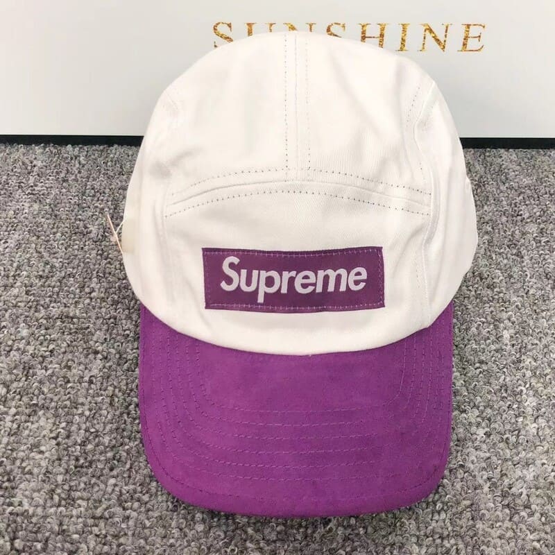 Gorra Supreme Suede Visor Camp Natural