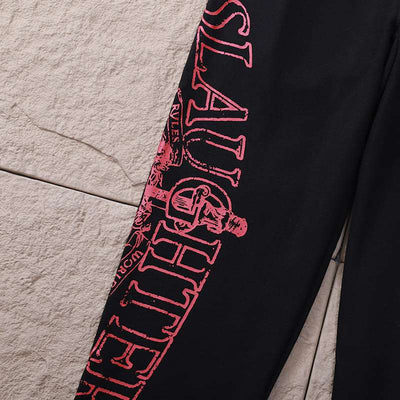 Pantalón Corteiz x 21 Savage Slaughter Gang Preta