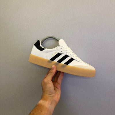 Adidas Sambae Cloud White Metallic Gold