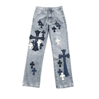 Pantalón Chrome Hearts Jeans Cross