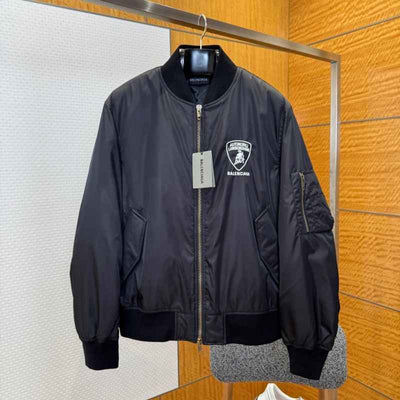 Chamarra Balenciaga x Lamborghini Automobili Bomber Black