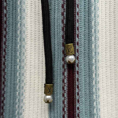 Conjunto Louis Vuitton Crochê Blanco/Azul