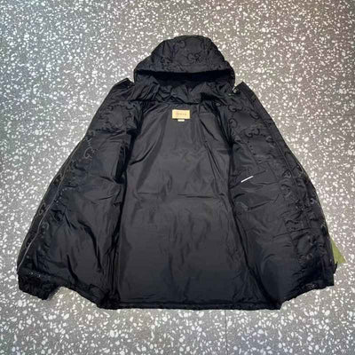 Chamarra Gucci GG Canvas Jumbo Puffer Preta