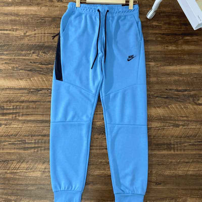 Conjunto Nike Tech Fleece Azul y Gris